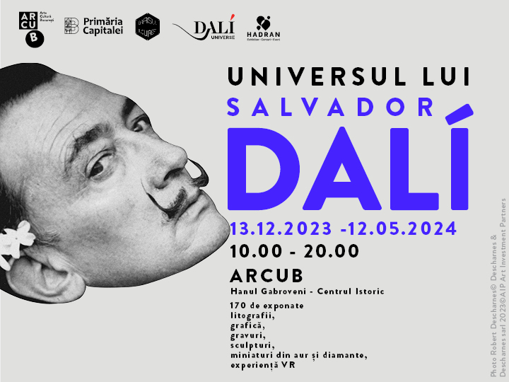 Expoziție în București: Universul lui Salvador Dali
